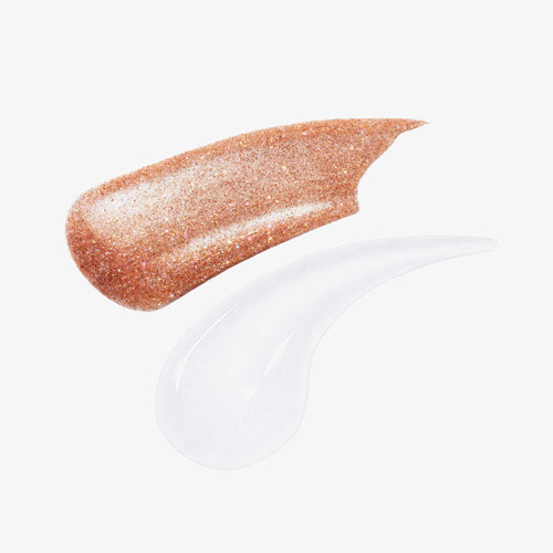 Amber Sparkle Lip Gloss Crystal Lip Gloss